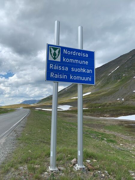 Fil:Nordreisa kommuneskilt.jpg